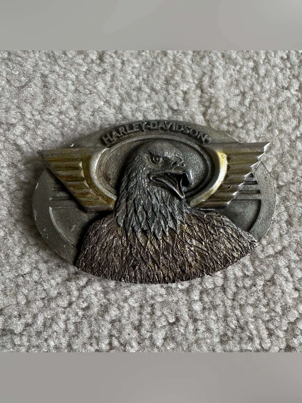Vintage 1997 Harley Davidson Belt Buckle 